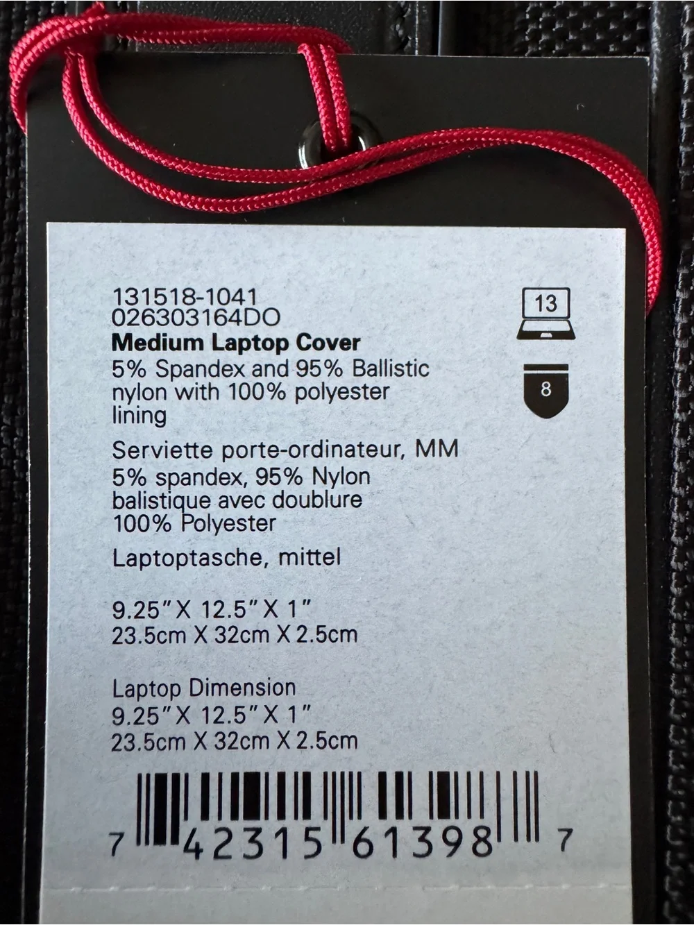 Tumi Alpha 3 Laptop Cover